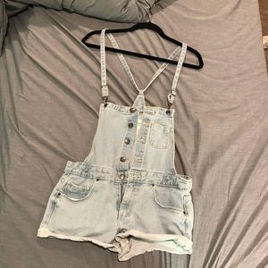 FOREVER 21 Short Overalls